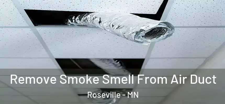  Remove Smoke Smell From Air Duct Roseville - MN